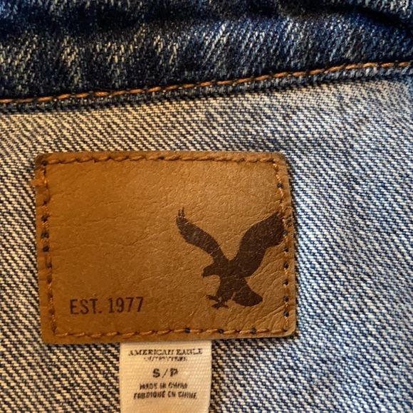 American Eagle Vest size small denim - Picture 2 of 5
